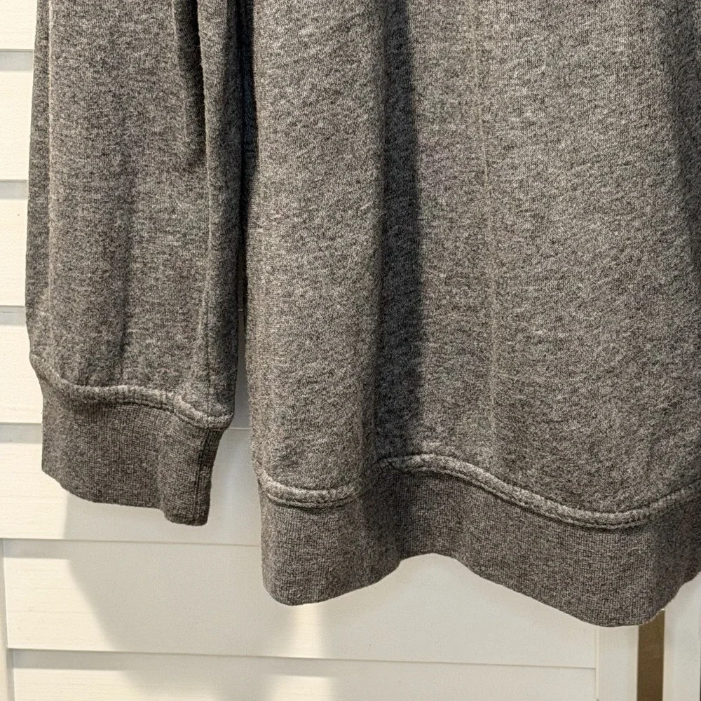 Nike Women's Gray Full-Zip Fleece Sweatshirt Jacket XL Used‎